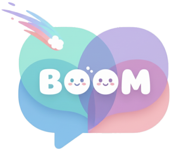 BOOM app logo